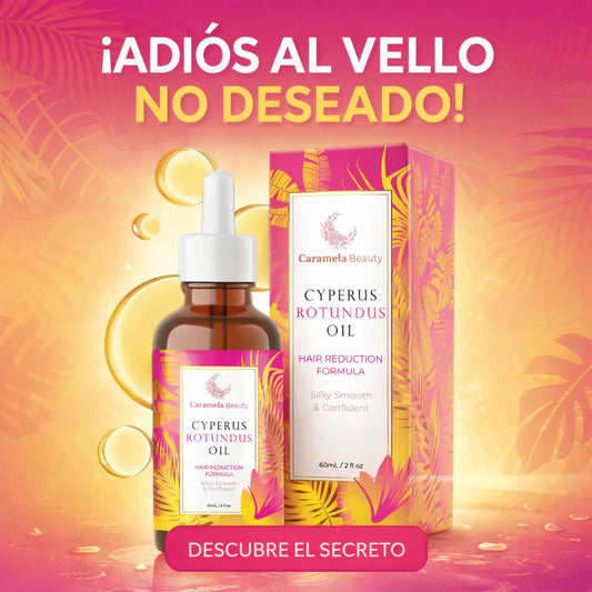 Aceite de Cyperus Rotundus Natural Caramela Beauty