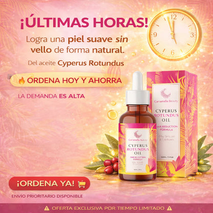 Aceite de Cyperus Rotundus Natural Caramela Beauty