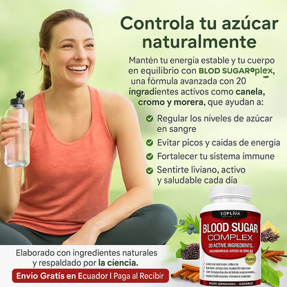 BLOOD SUGAR COMPLEX – CONTROL DEL AZUCAR EN LA SANGRE🩸